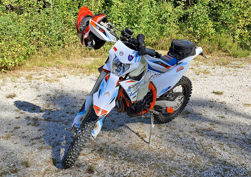 KTM 500 EXC-F Six Days stulen i Nora