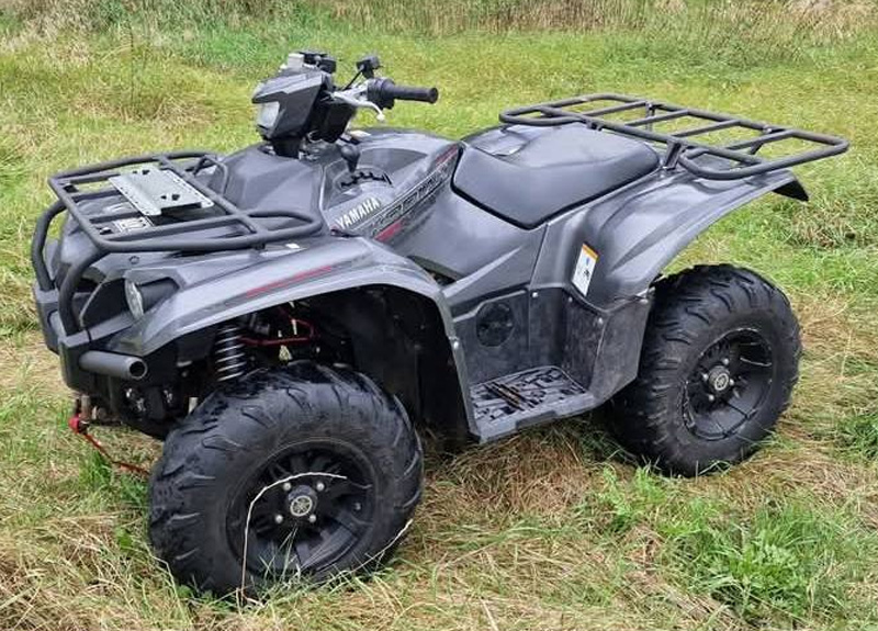 Fyrhjuling Yamaha YFM 700 Kodiak stulen i Västra Torup mellan Tyringe och Perstorp