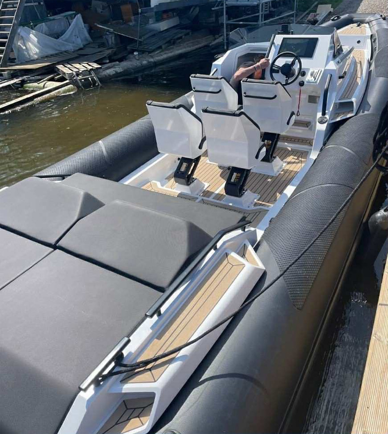 FUGU 30 SPEEDSTER stulen i Centrala Stockholm 