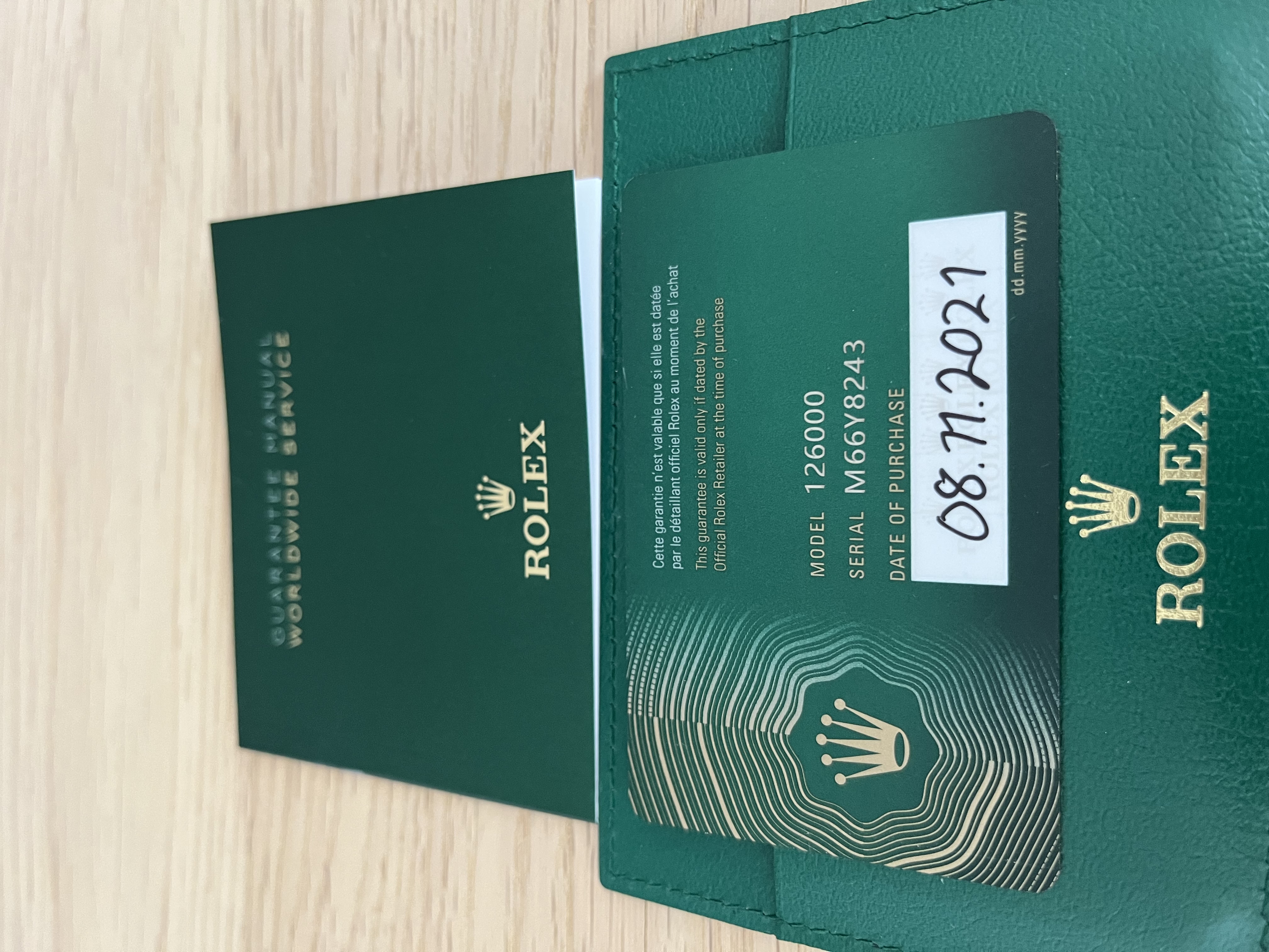 Rolex Oyster Perpetual stulen i Stockholm