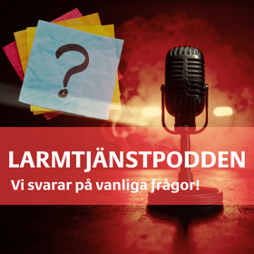 Larmtjänstpodden: Vi svarar på våra följarnas frågor!